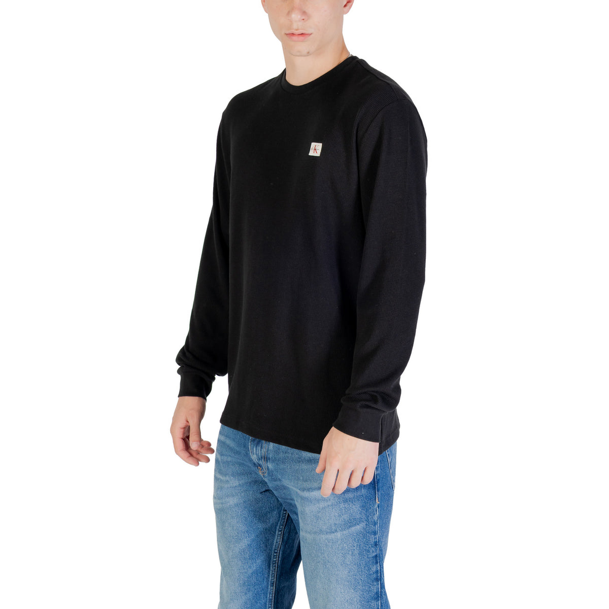 Calvin Klein Jeans — Pull LV040EM217 noir homme — vue 4