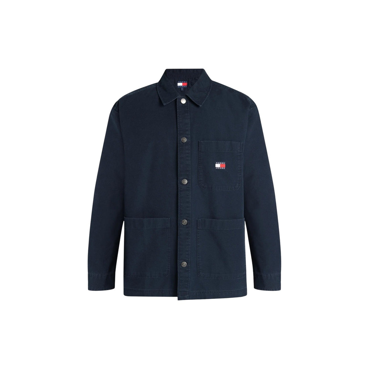Tommy Jeans — Blauw overhemd van biologisch katoen met zakken voor heren — afbeelding 4