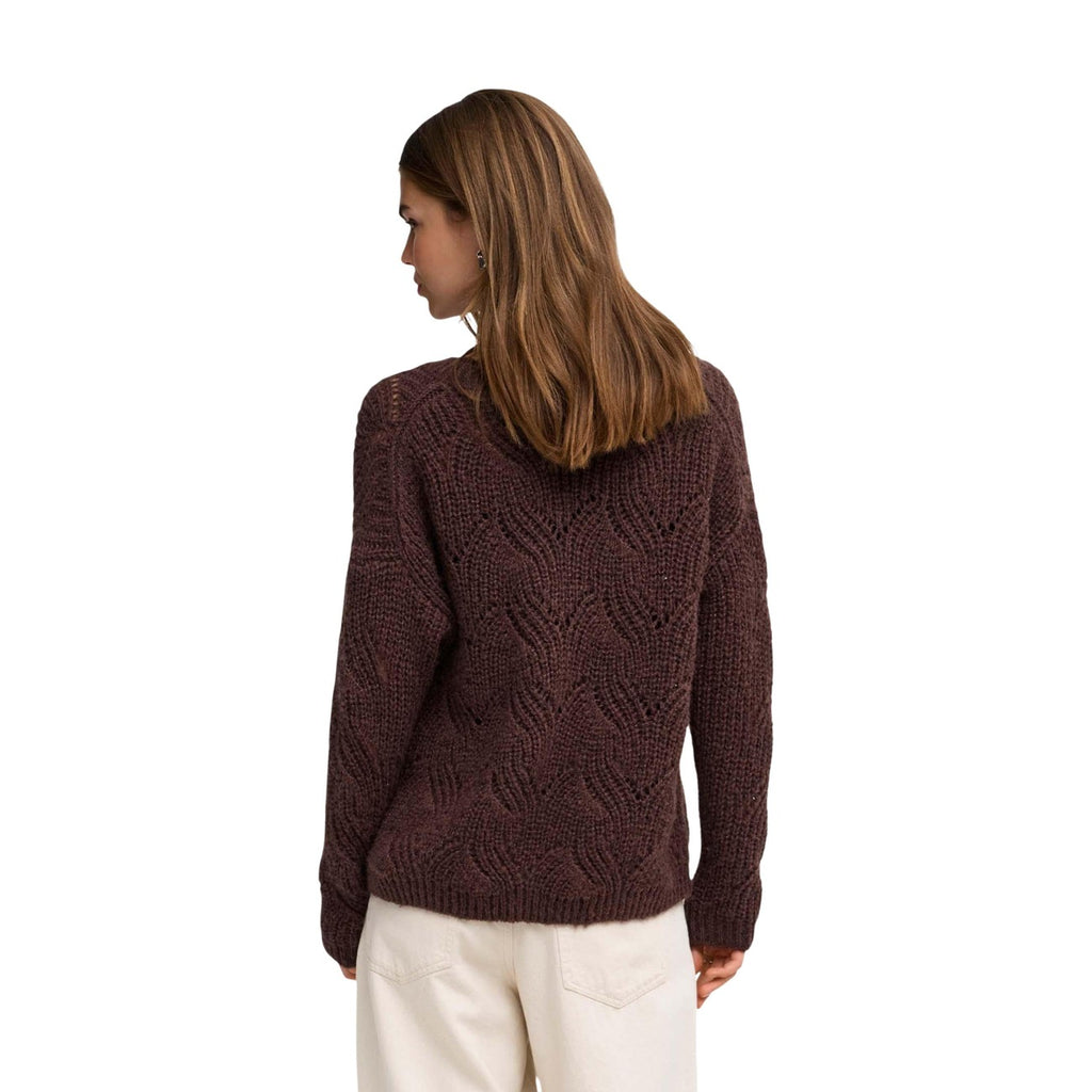 Only — ONLHANJA glittertrui met ronde hals voor dames — afbeelding 3