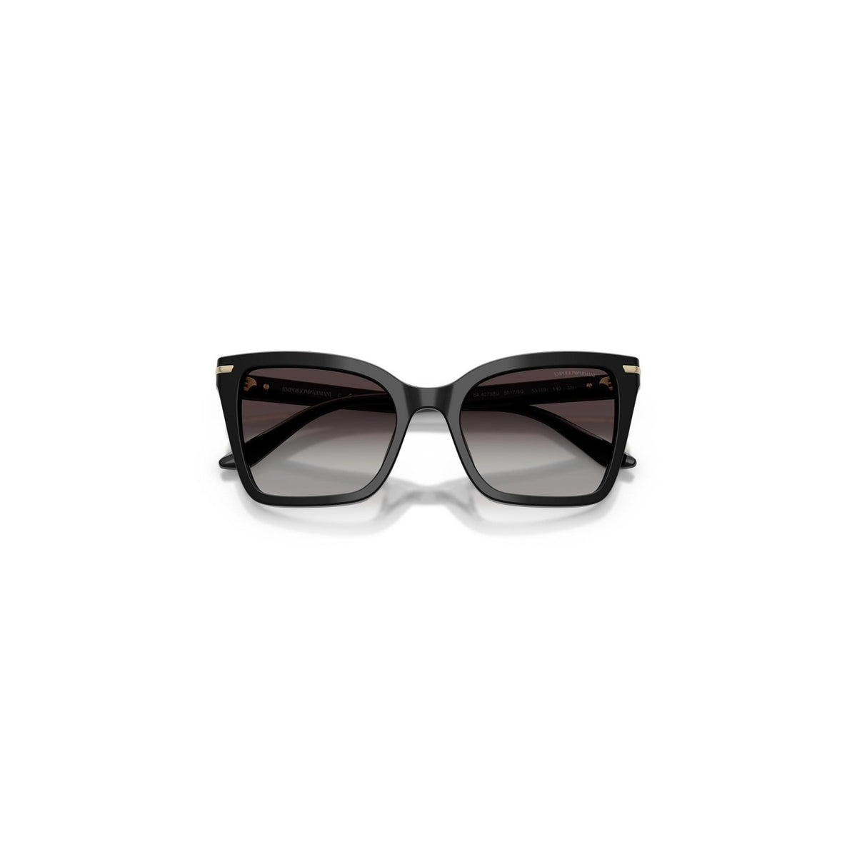 Emporio Armani — Lunettes de soleil EA4273BU noires femme — vue 4