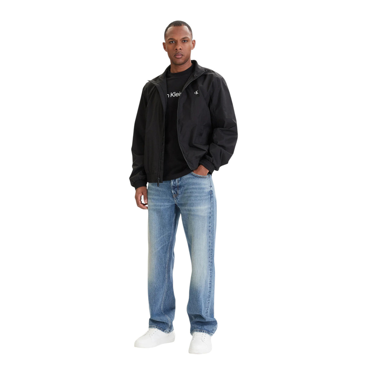 Calvin Klein Jeans — Jean bleu homme — vue 4