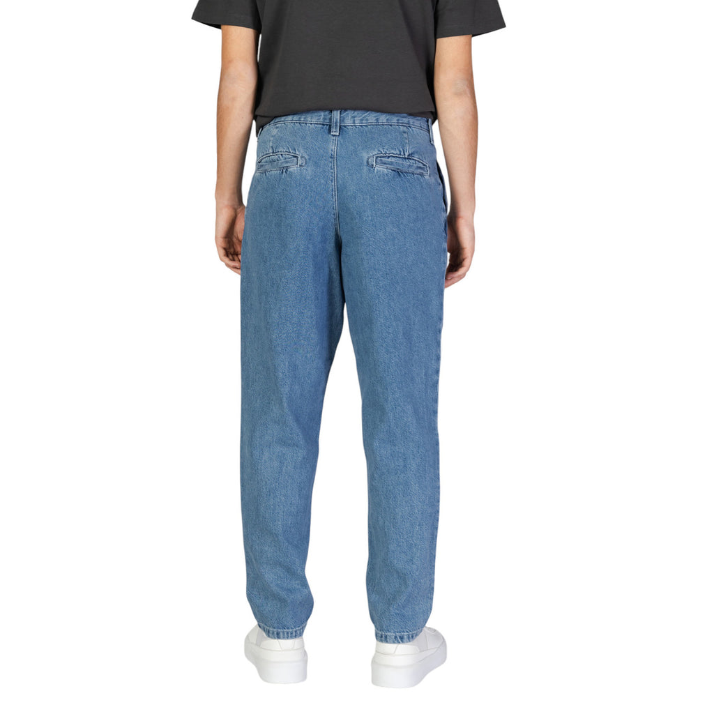 Jack & Jones — Men's blue cotton jeans — view 4