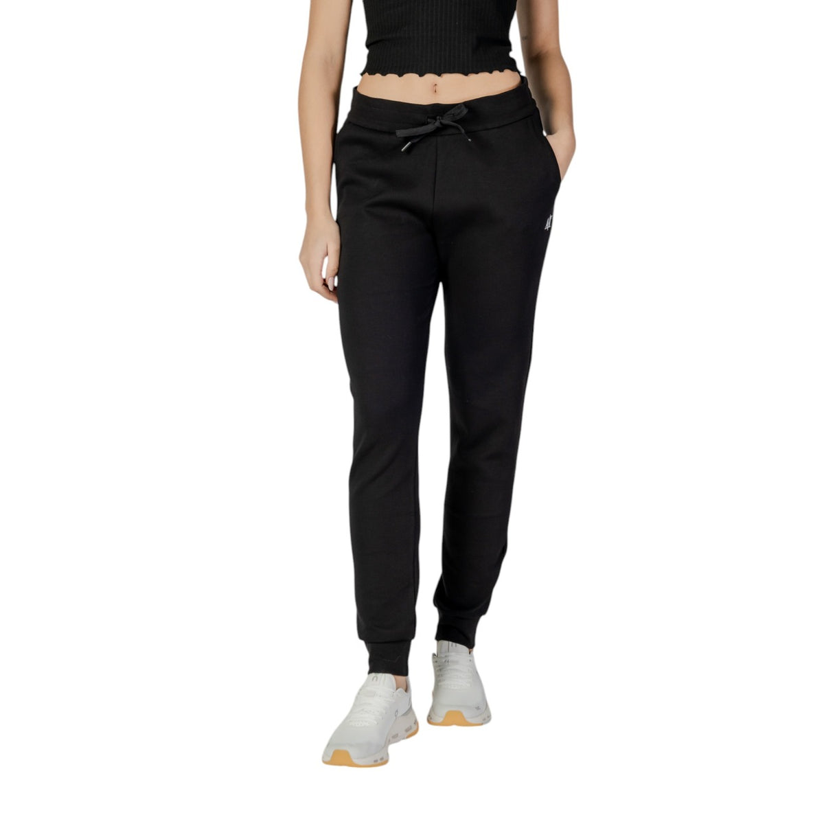 Armani Exchange — Zwarte damesbroek XW000824 — afbeelding 2