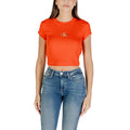 Calvin Klein Jeans — Rode stretchtop voor dames