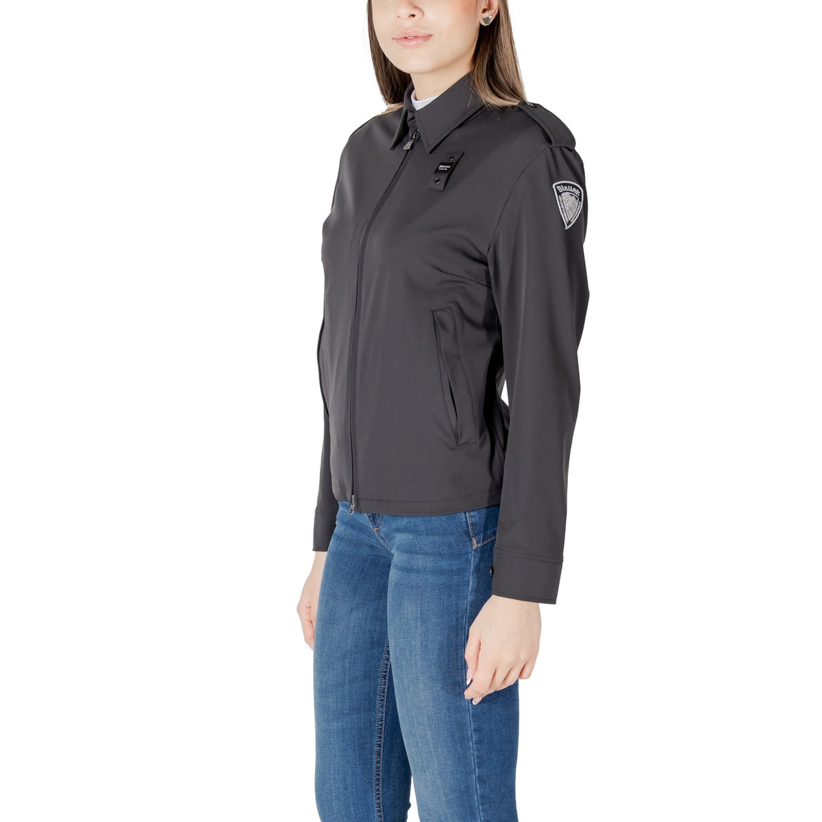 Blauer — Veste légère noire femme 25SBLDC04333 — vue 4