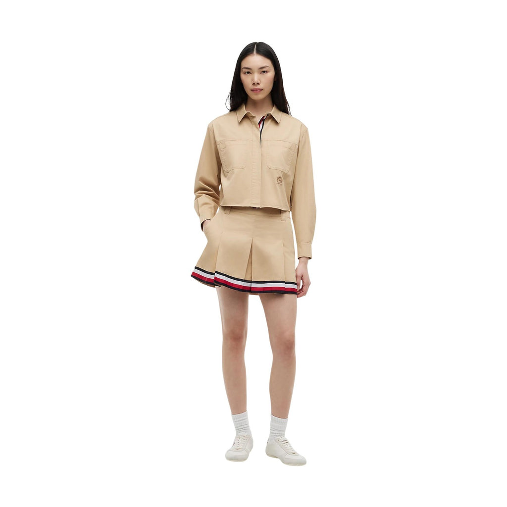 Tommy Jeans — Women’s beige skirt — view 5