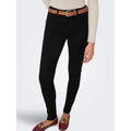 Only — Zwarte ONLROYAL skinny jeans met hoge taille voor dames