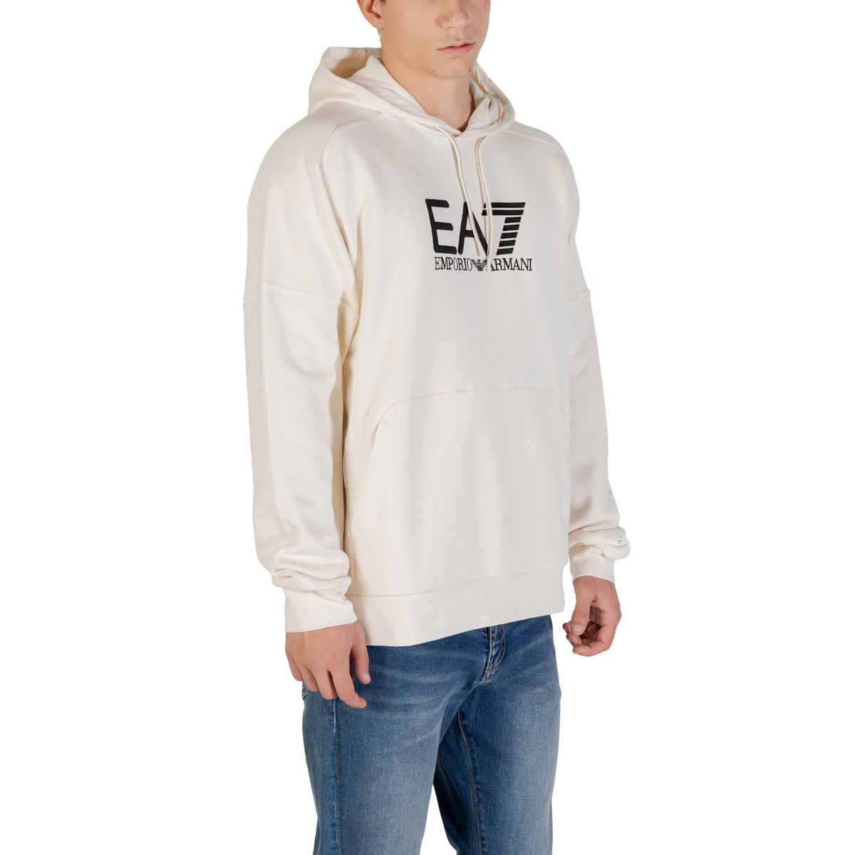 EA7 — Men’s white hoodie — view 4