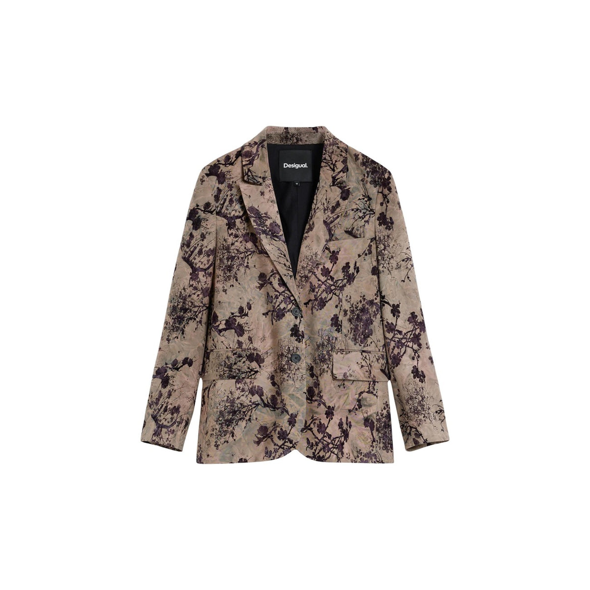 Desigual — Beige damesjas Cherrie — afbeelding 5