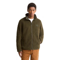 Barbour — Men's green reversible fleece jacket — Green