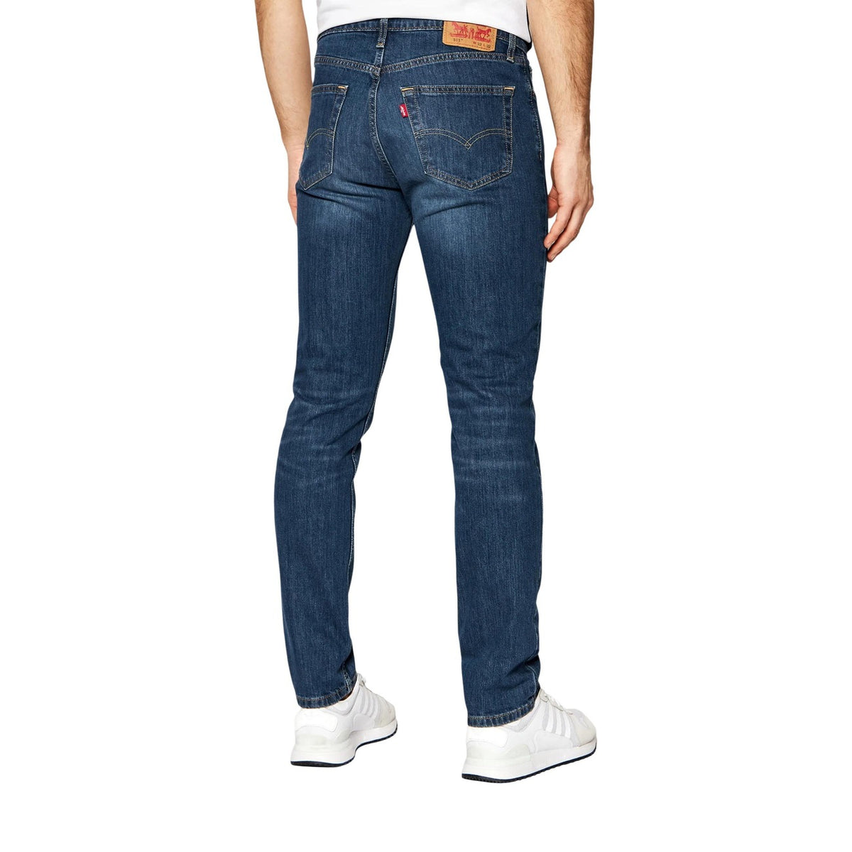 Levi’s — Men’s 511 Slim Throttle jeans in dark blue — view 2