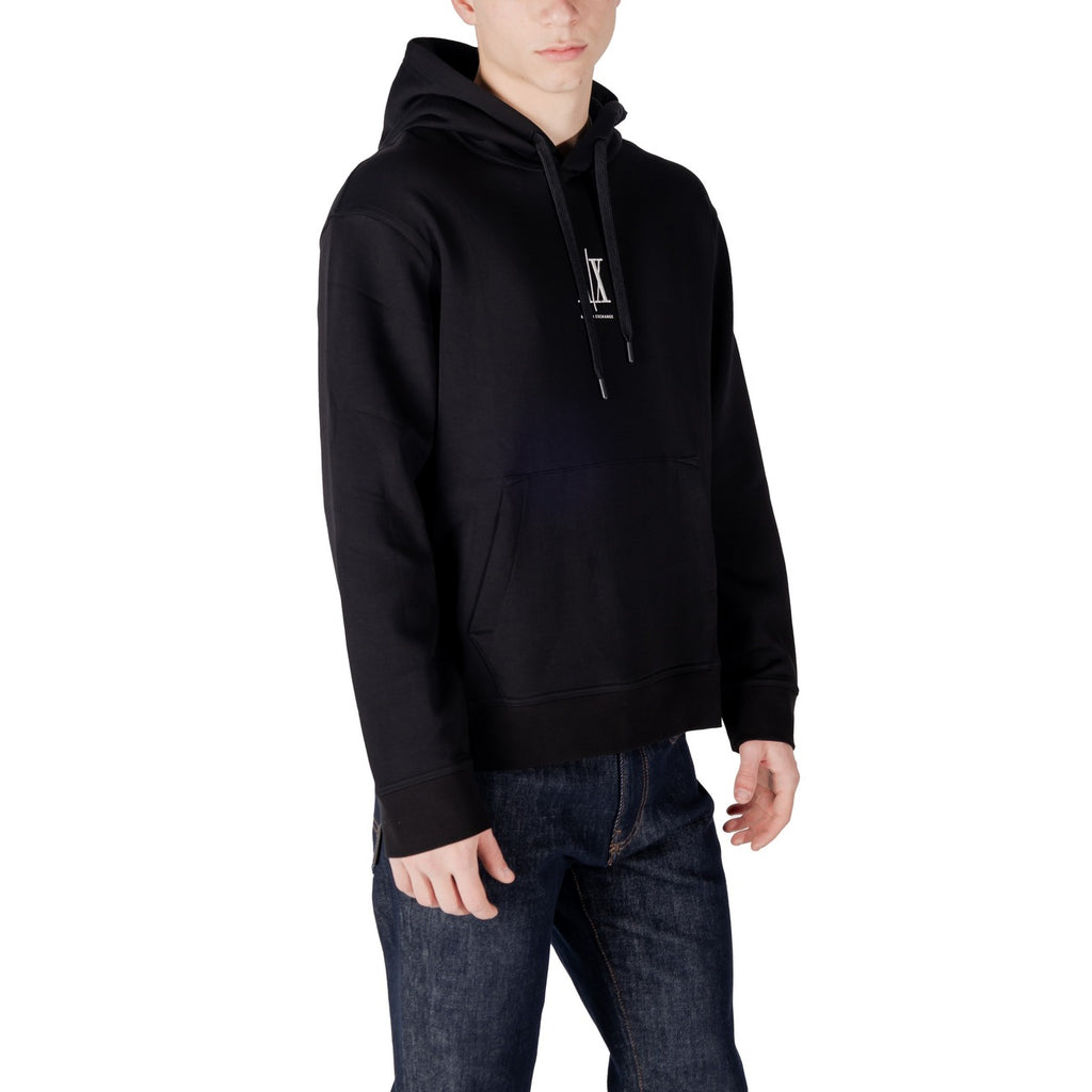 Armani Exchange — Sweat XM000369 noir homme — vue 4