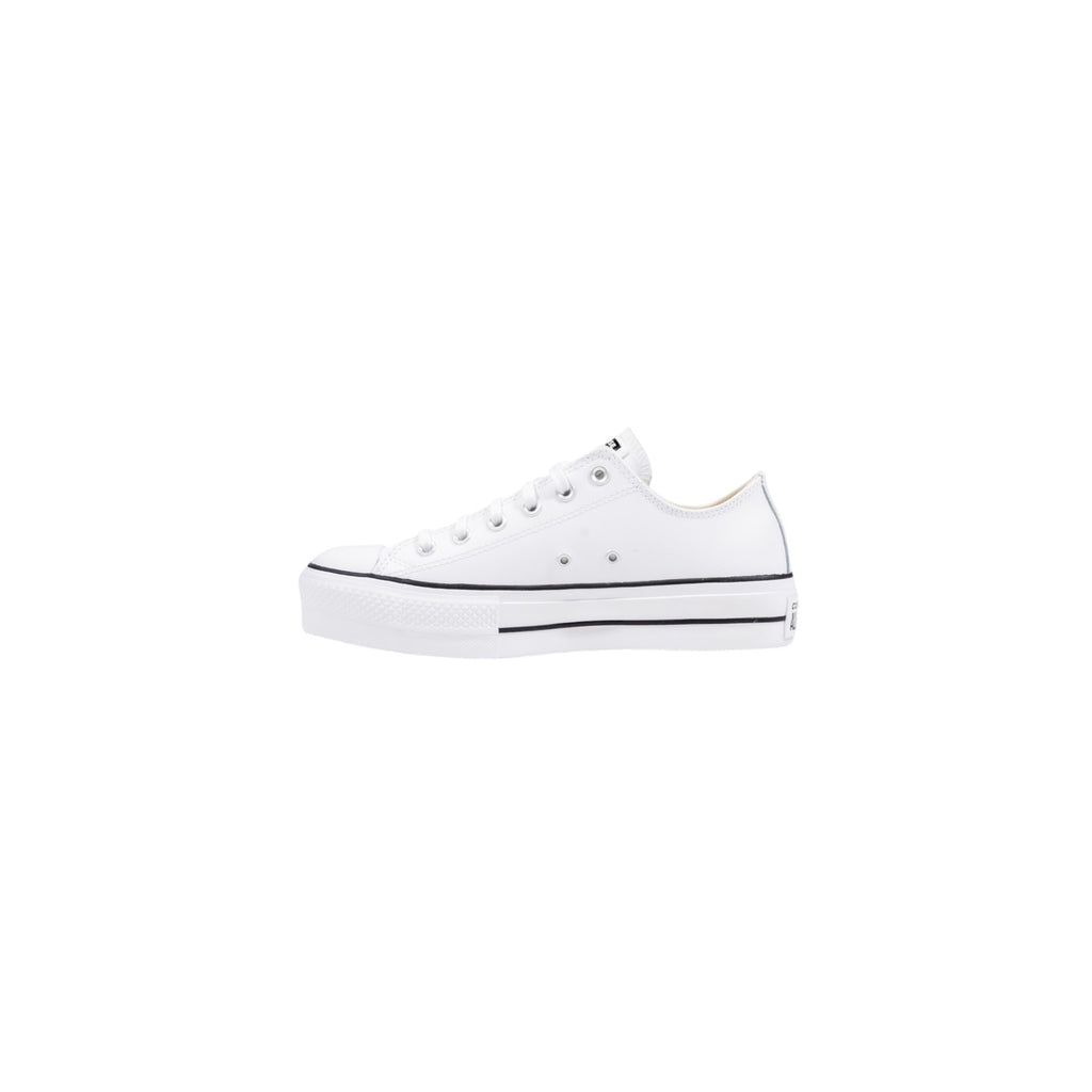 Converse — Sneakers ref. CHUCK TAYLOR ALL STAR PLATFORM CLEAN LEATHER white woman — view 3