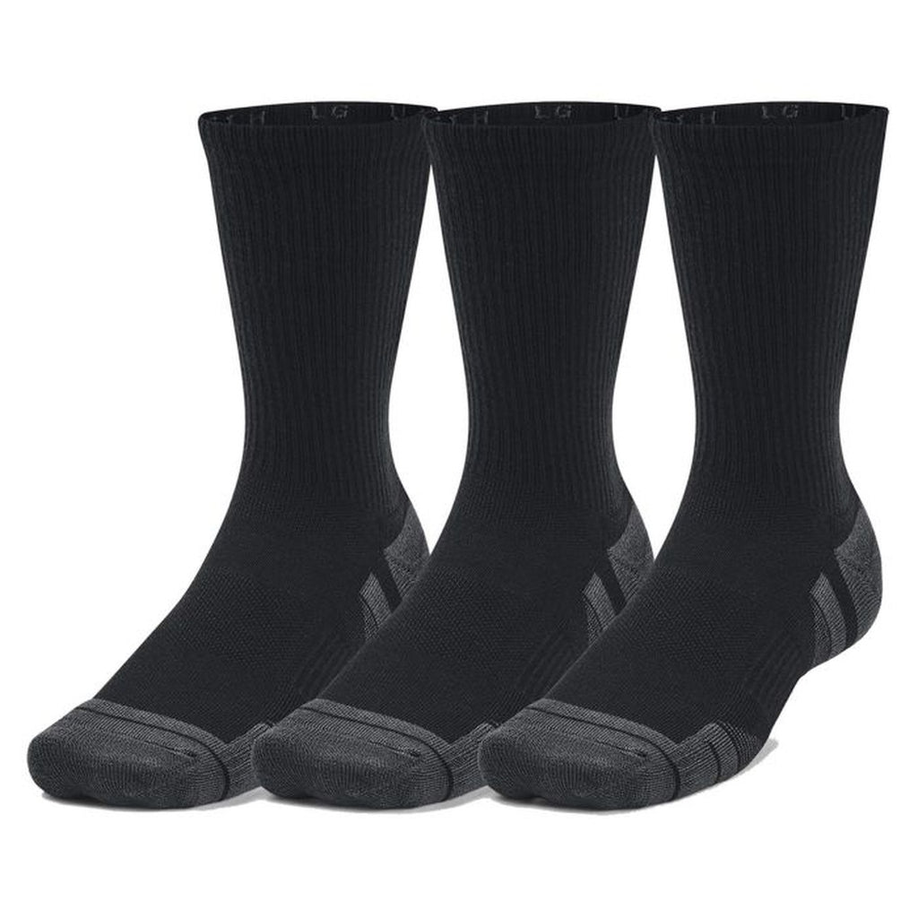 Under Armour — 3 Pair Pack of Performance Tech Socks — Black