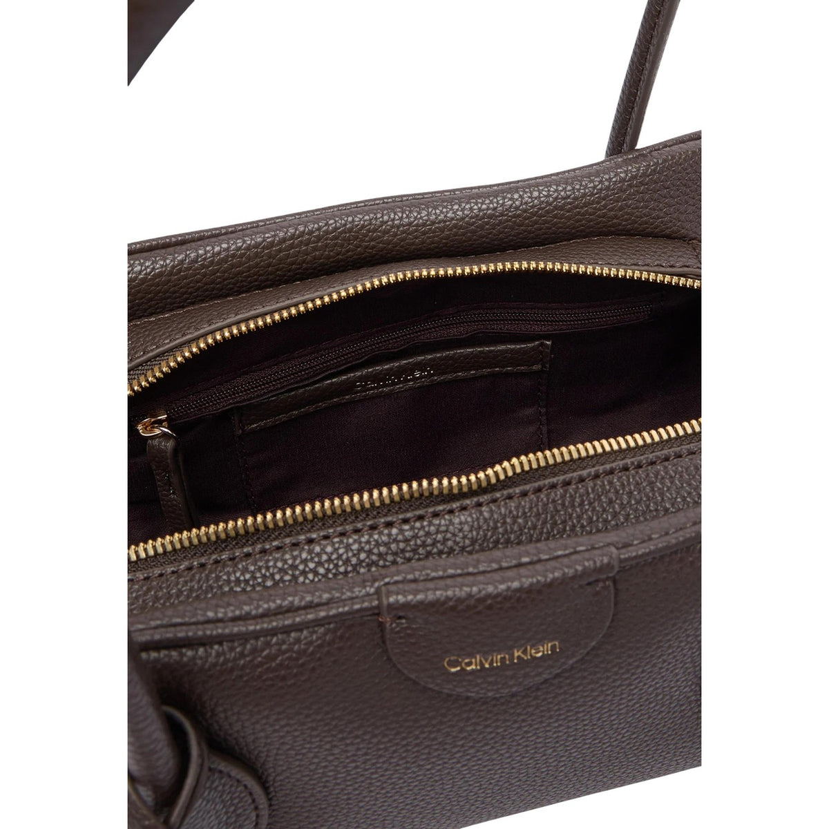 Calvin Klein — Sac réf. EMBLEM TRIO PEBBLE SHOULDER BAG femme — vue 4