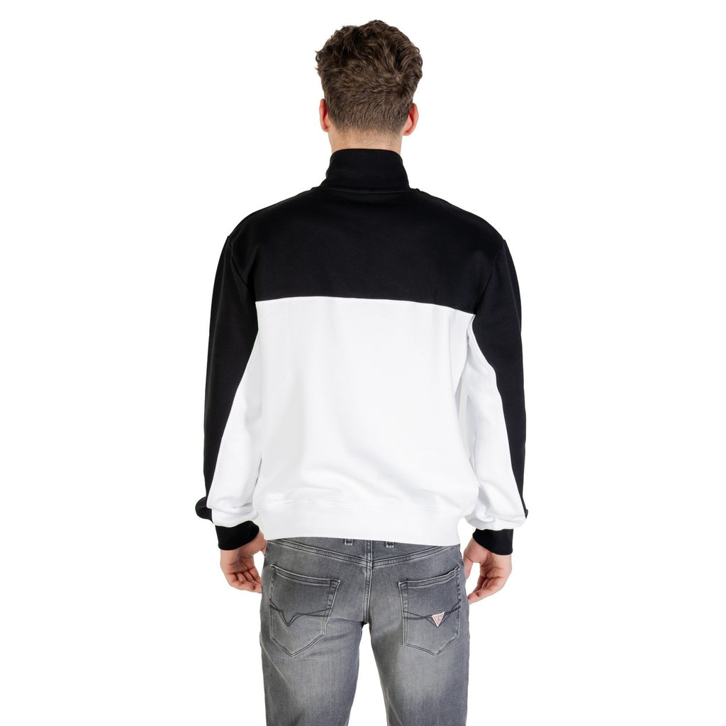 Karl Lagerfeld Jeans — Zwart bedrukt sweatshirt voor heren — afbeelding 2