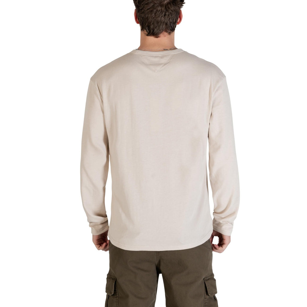 Tommy Jeans — Men’s beige t-shirt — view 2