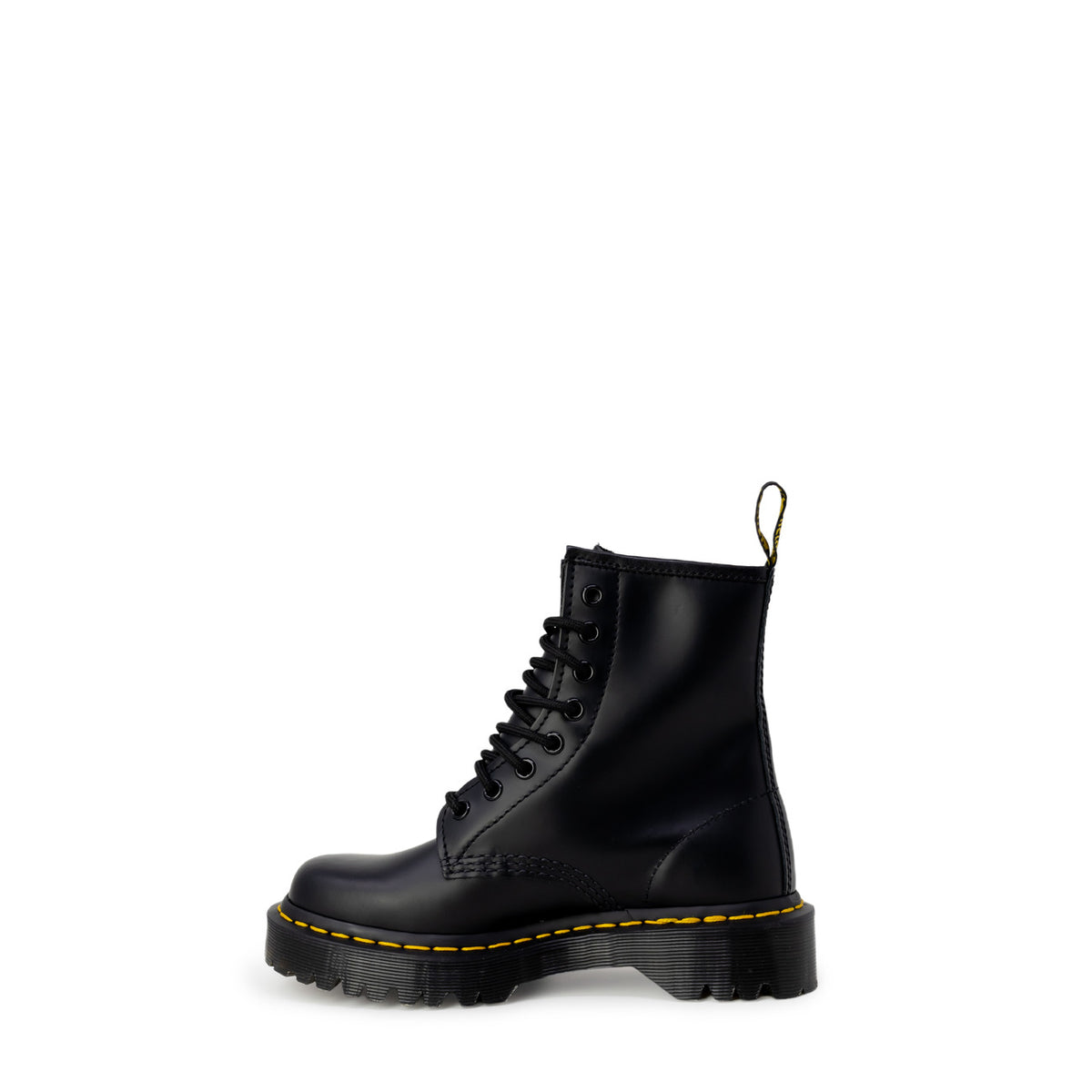 Dr. Martens — Bottes réf. 25345001 en cuir noir femme — vue 2