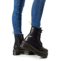 Dr. Martens — Bottes réf. 15265001 en cuir noir femme