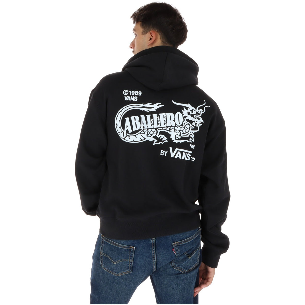 Vans — Sweat VN0010DCBLK1 noir homme — vue 2