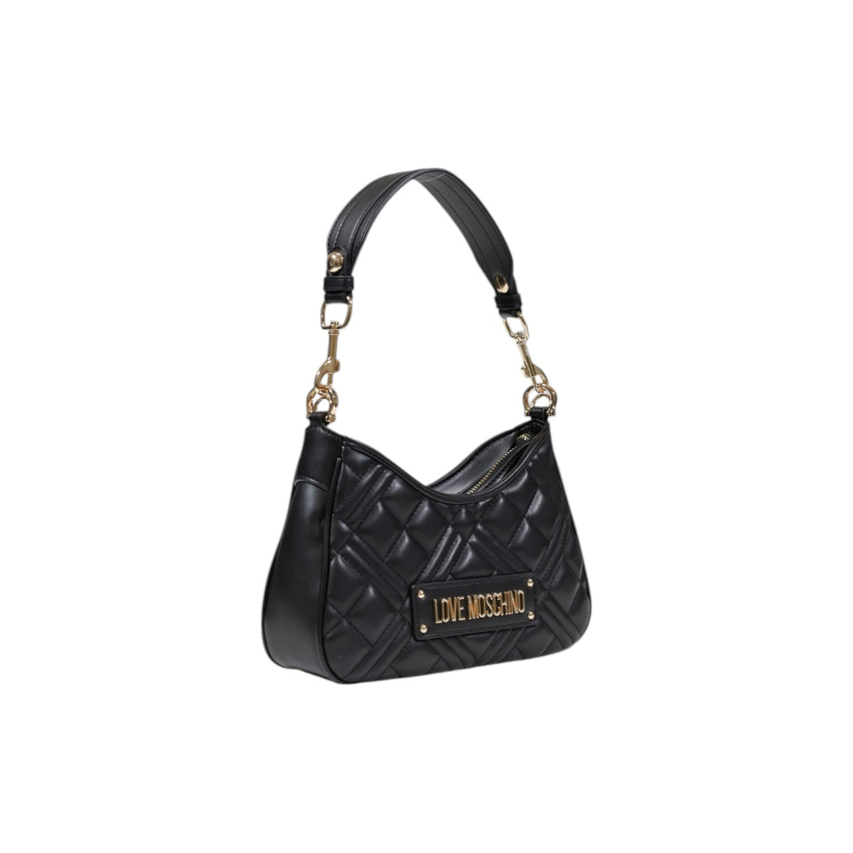 Love Moschino — Black handbag 25 × 15 × 7 cm women — view 4