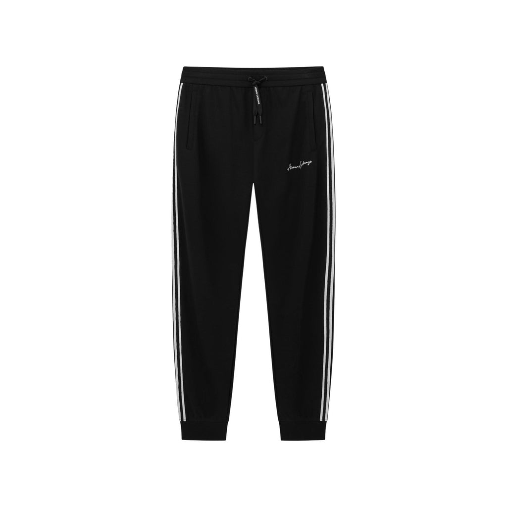Armani Exchange — Men's black stretch pants — view 2