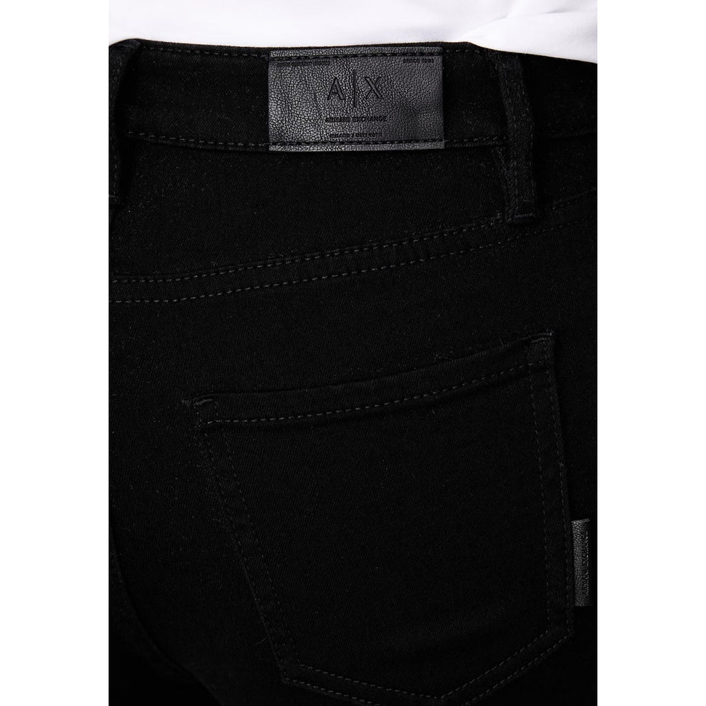 Armani Exchange — Zwarte stretchjeans voor dames — afbeelding 4