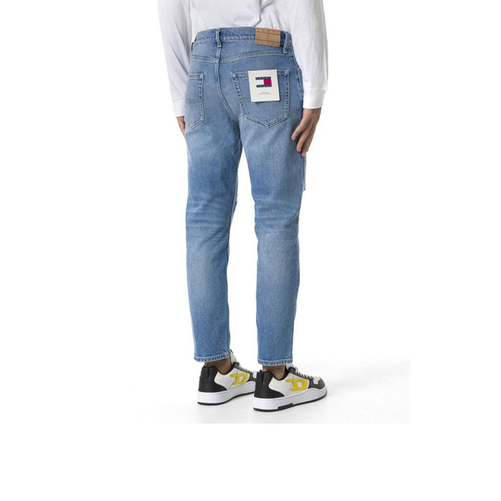 Tommy Jeans — Jean bleu en coton stretch B_44834 homme — vue 2