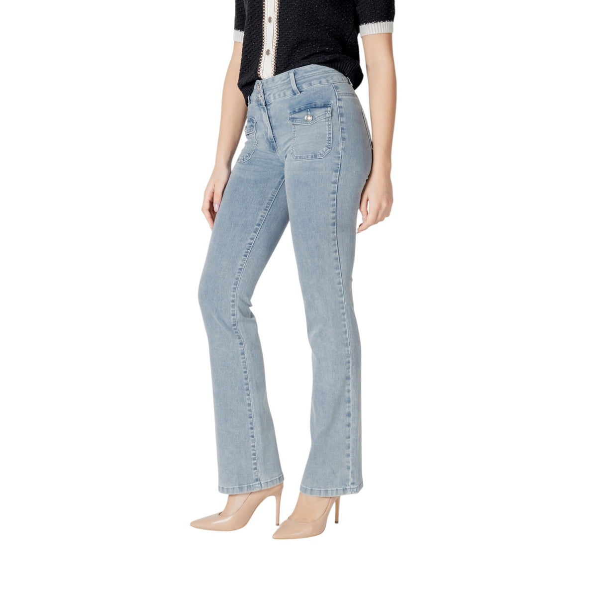 Morgan — jeans blauw voor dames — afbeelding 3