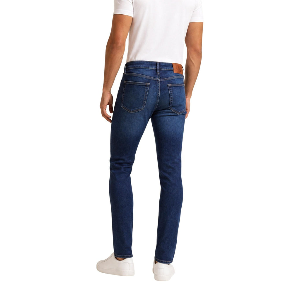 Calvin Klein Jeans – Blaue Stretch-Jeans für Herren — Ansicht 2