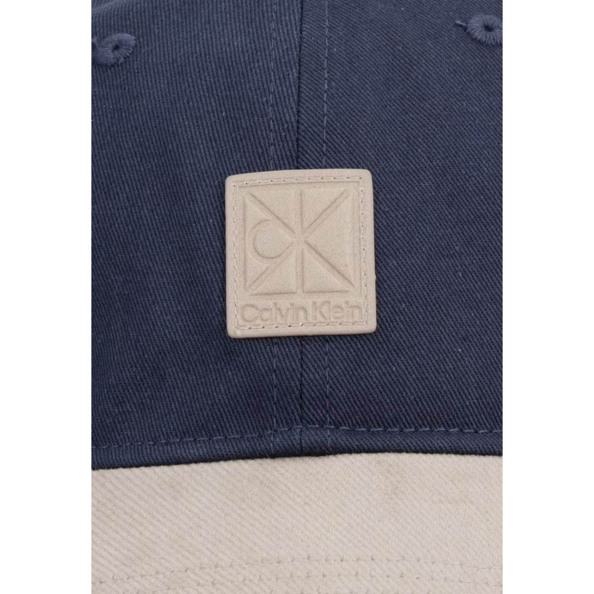 Calvin Klein — Blue beanie ref. MIXED MEDIA COLORBLOCK men — view 2
