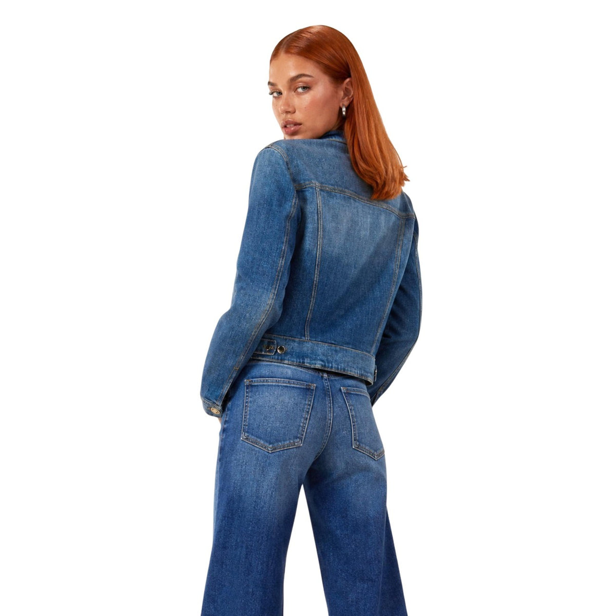 Guess — Women's Ivy Jacket - blue color — view 2