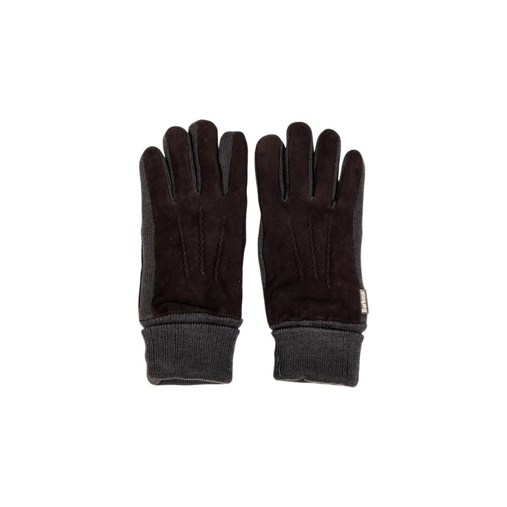 Barbour — Gants Magnus en cuir marron homme