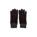Barbour — Gants Magnus en cuir marron homme
