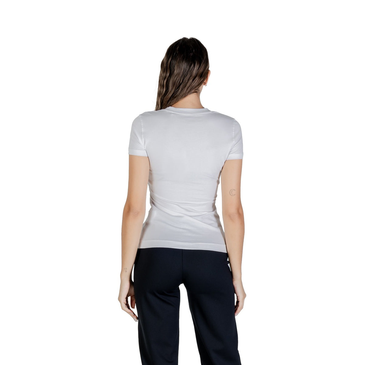 Guess — T-shirt dames wit logo W5YI05 J1314 — afbeelding 2