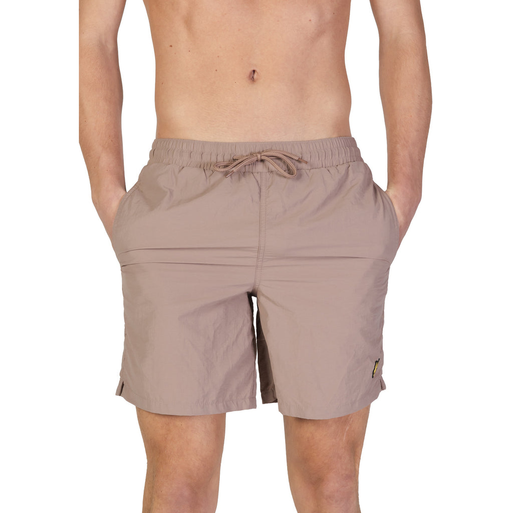 Lyle & Scott — Short de bain beige homme — vue 2