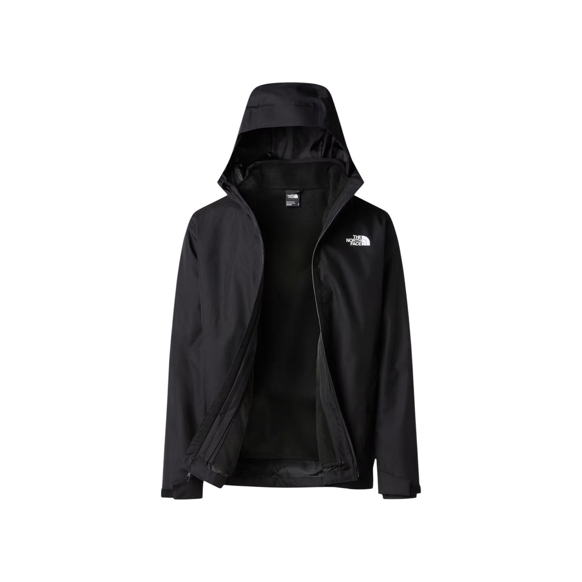 The North Face — Veste Quest Triclimate 3-en-1 noire homme — vue 2