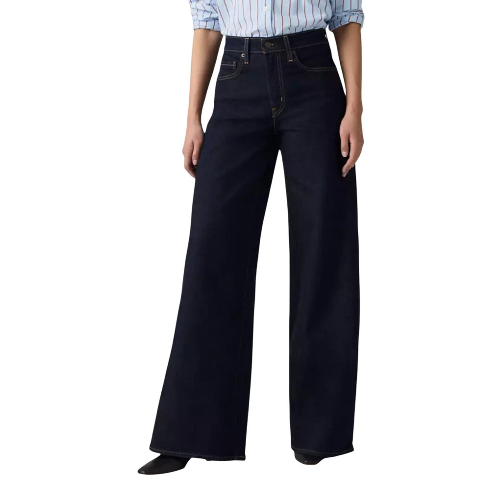 Levi’s — Schwarze Stretch-Damenjeans