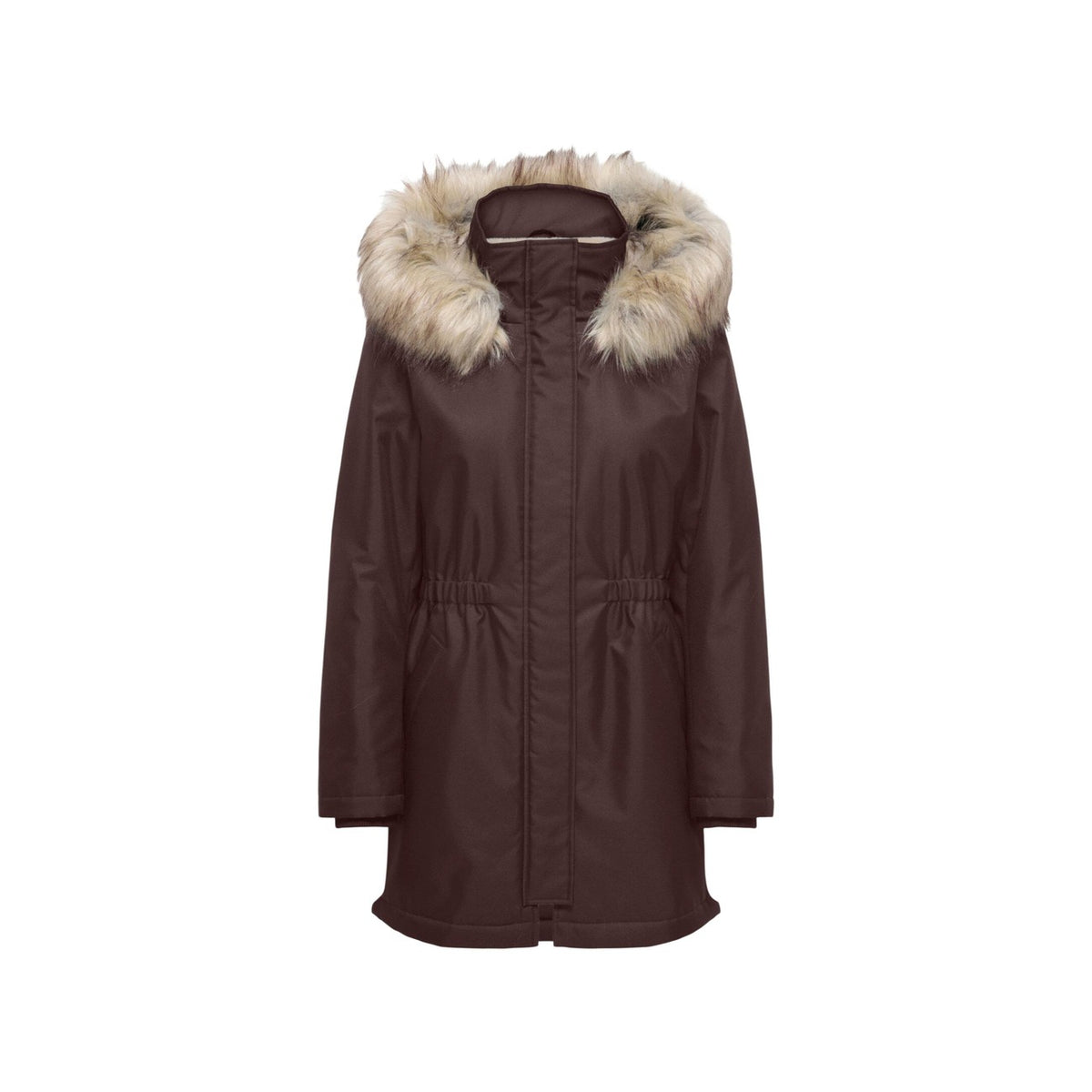 Only — Parka ONLMATHILDA Winter Fur marron femme — vue 2