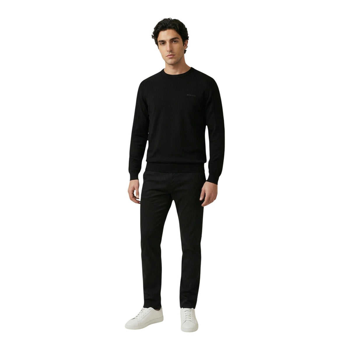 Antony Morato — Pants ref. MMTR00780-FA800197 black man — view 3