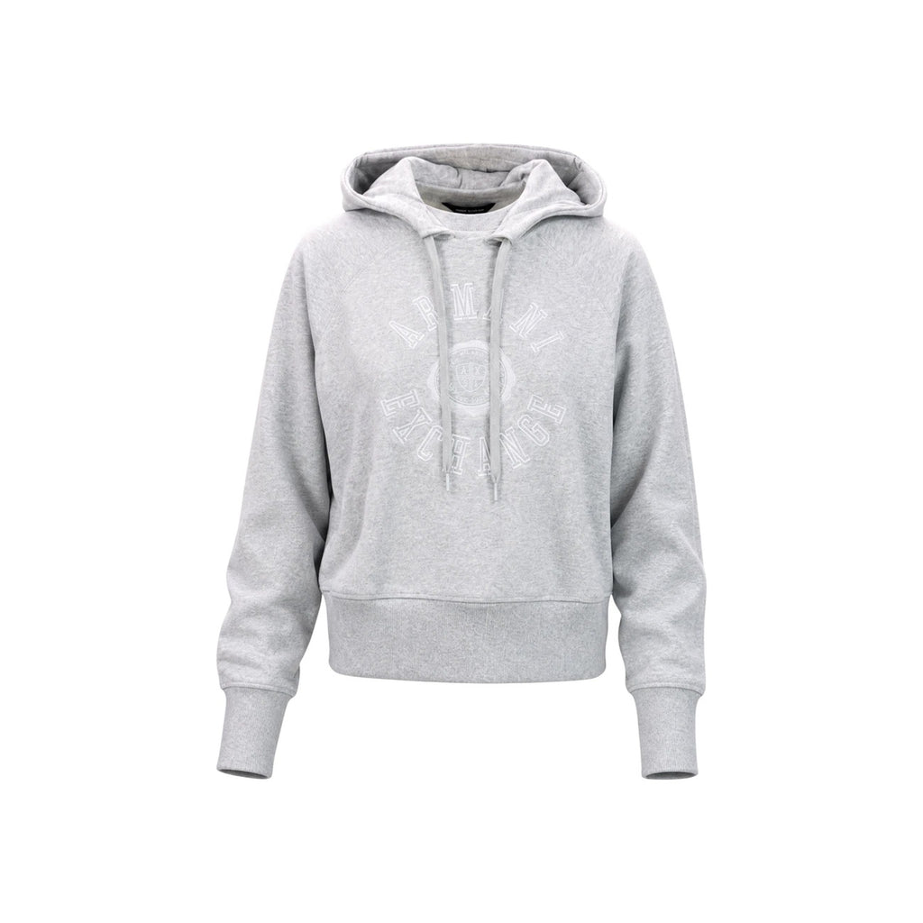 Armani Exchange — Sweat en coton gris femme — vue 2