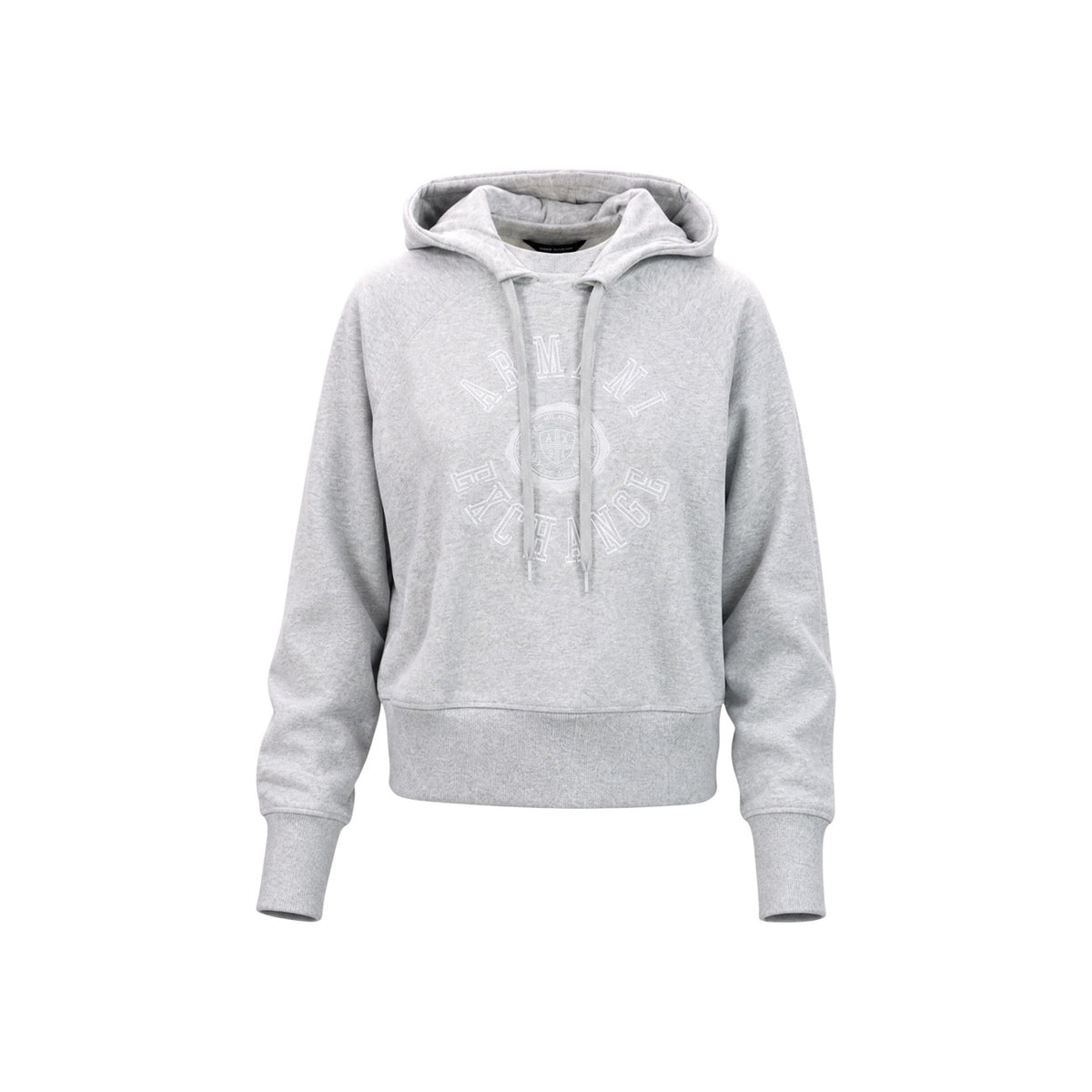 Armani Exchange — Women’s gray cotton sweatshirt — view 2