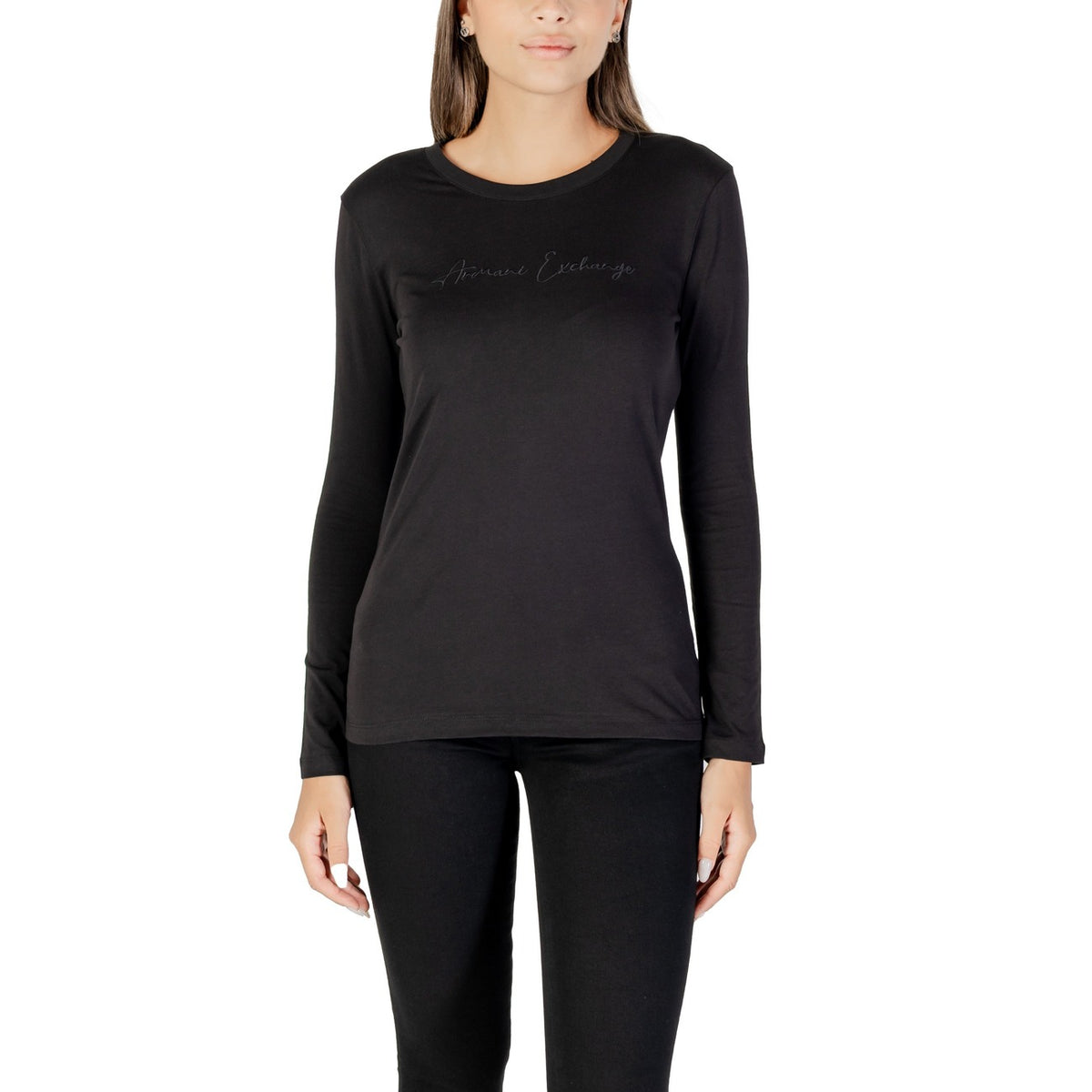Armani Exchange — T-shirt manches longues femme — vue 6