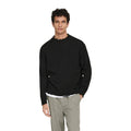 Only & Sons — Pull Tune col rond noir homme