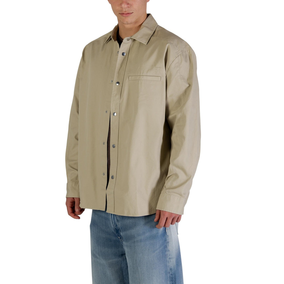 Calvin Klein Jeans — Veste LV04RE109G Beige homme — vue 4