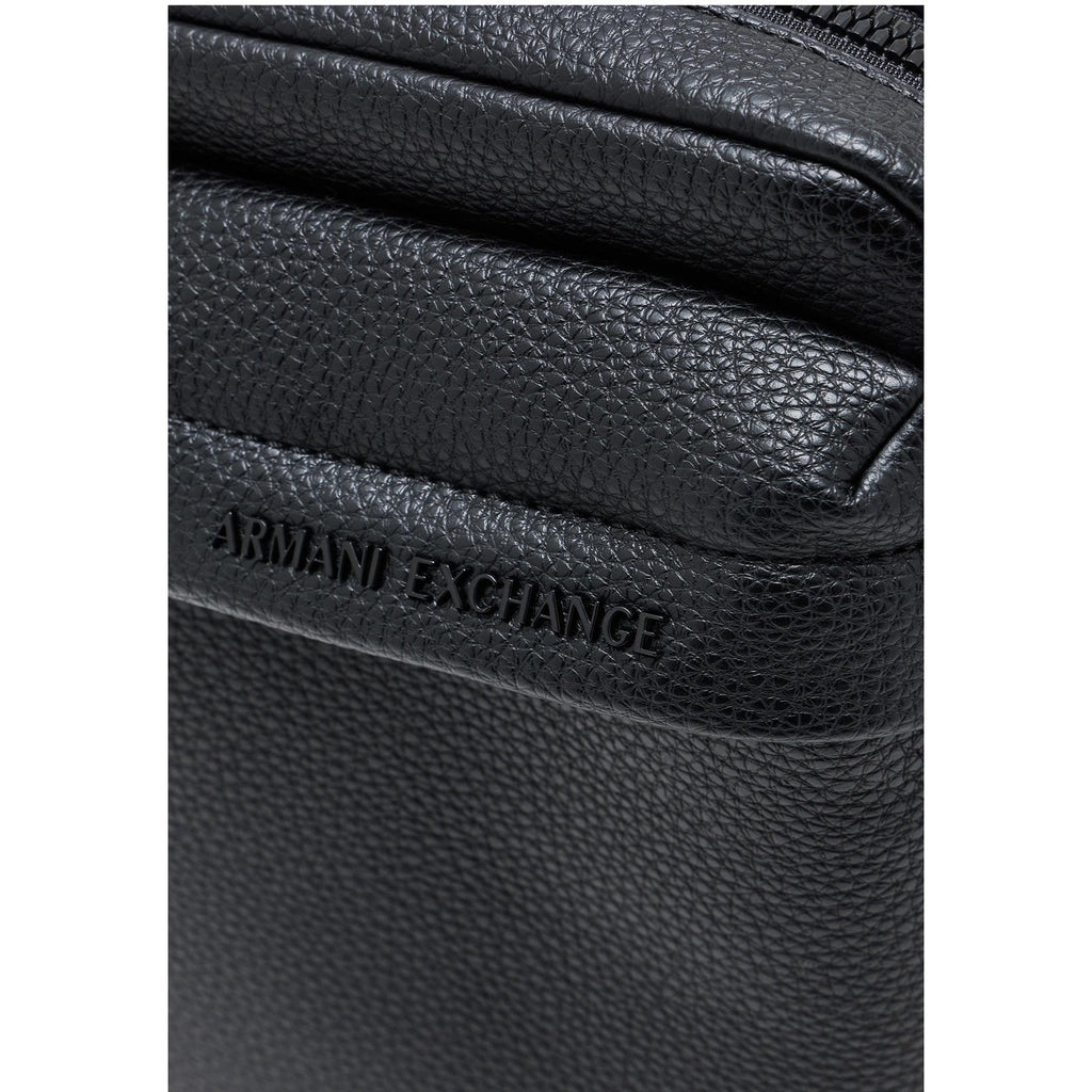 Armani Exchange — Sac bandoulière noir homme — vue 2