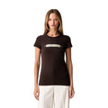 Armani Exchange — Women’s brown stretch t-shirt
