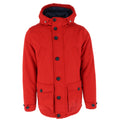 North Sails — WH1_B1011160921689 red hooded jacket for men