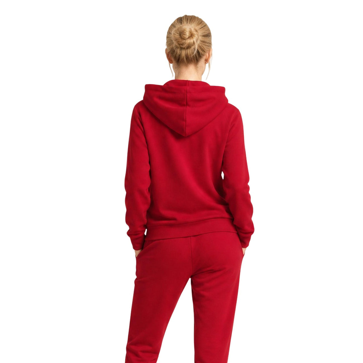 Armani Exchange — Women’s red hoodie — view 4
