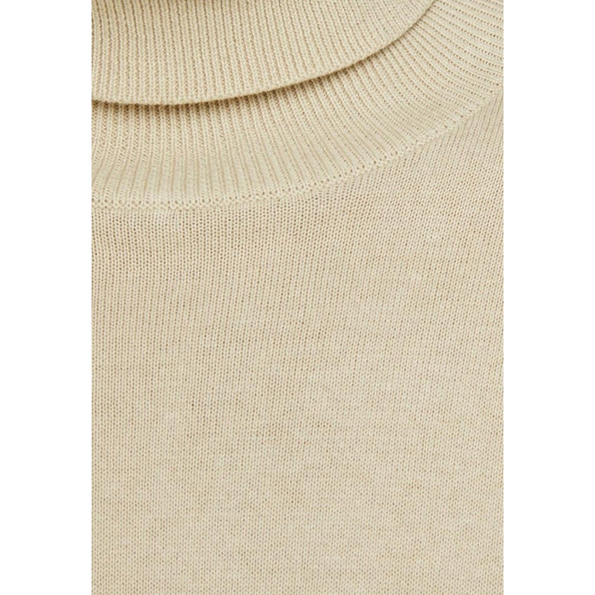 Jack & Jones — Emil beige turtleneck sweater for men — view 5